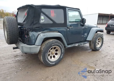 2007 Jeep Wrangler X из США, поврежденный, VIN 1J4FA24177L231891